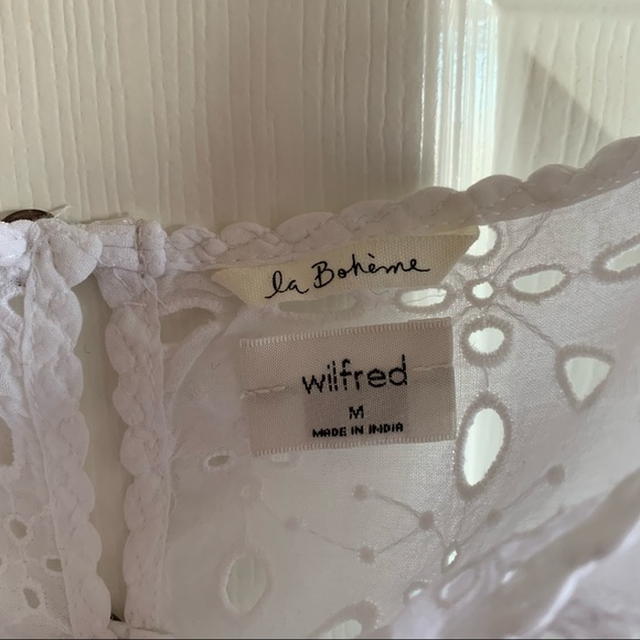 SOLD ** Aritzia (Wilfred) Leonore Blouse - Picture 4 of 5